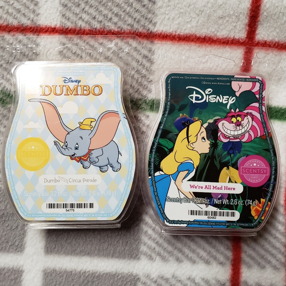 2 Disney Scensy Bars